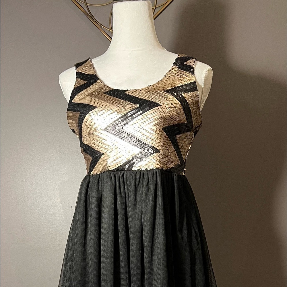 Sequin cocktail dress